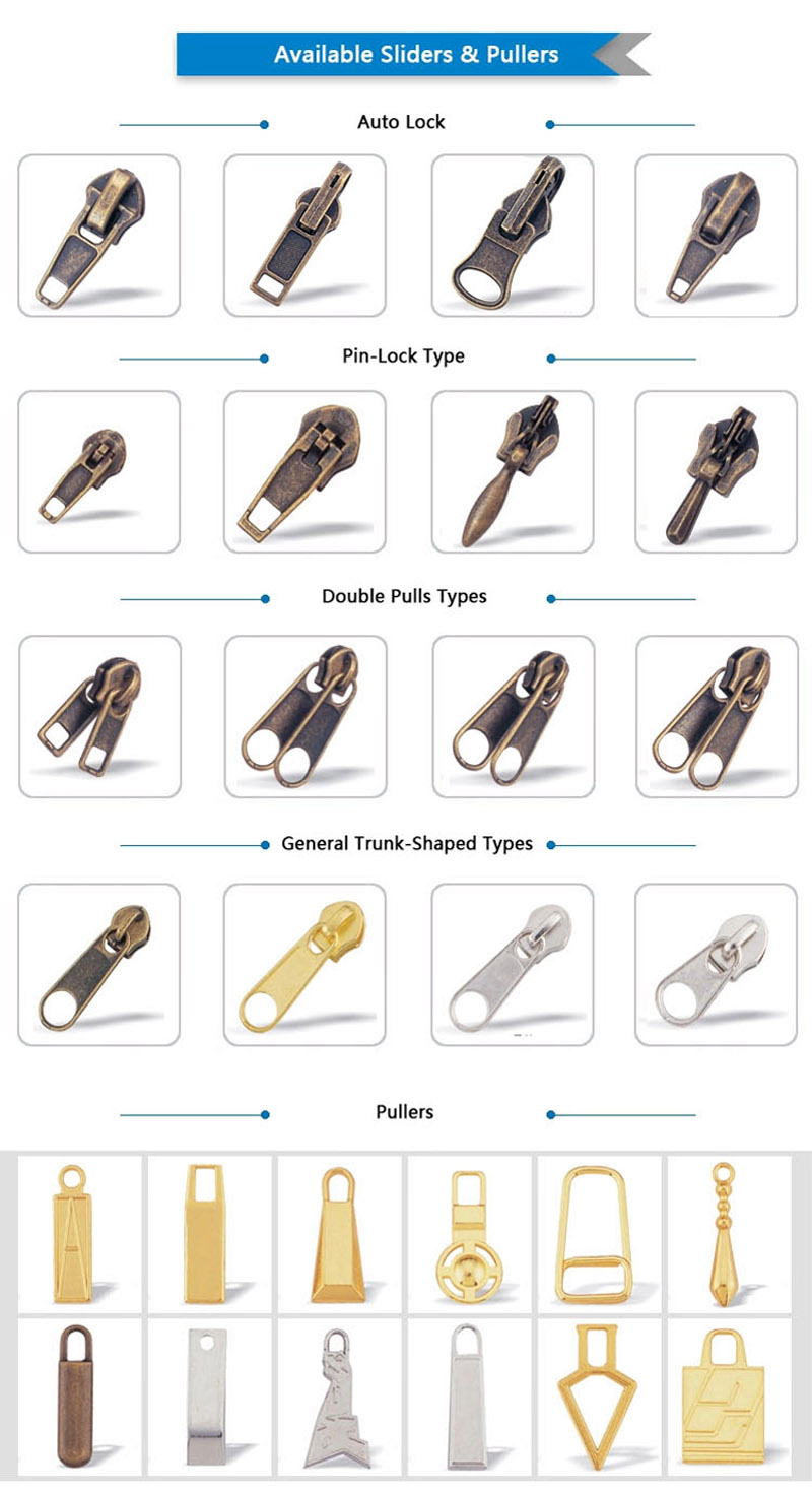 Best Coil Zipper Slider Sizes