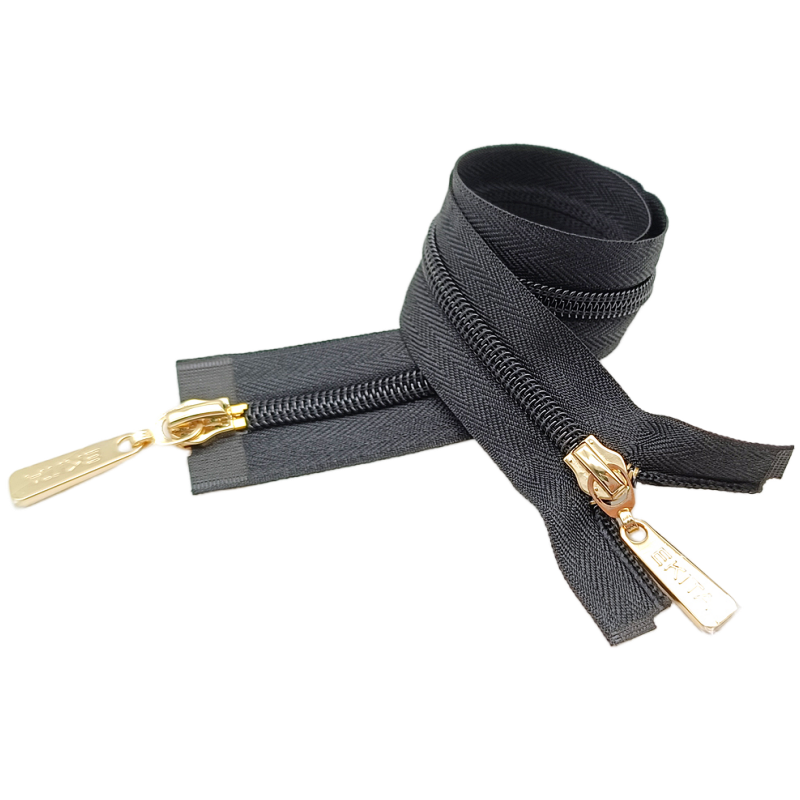 Nylon Zip Metal Slider