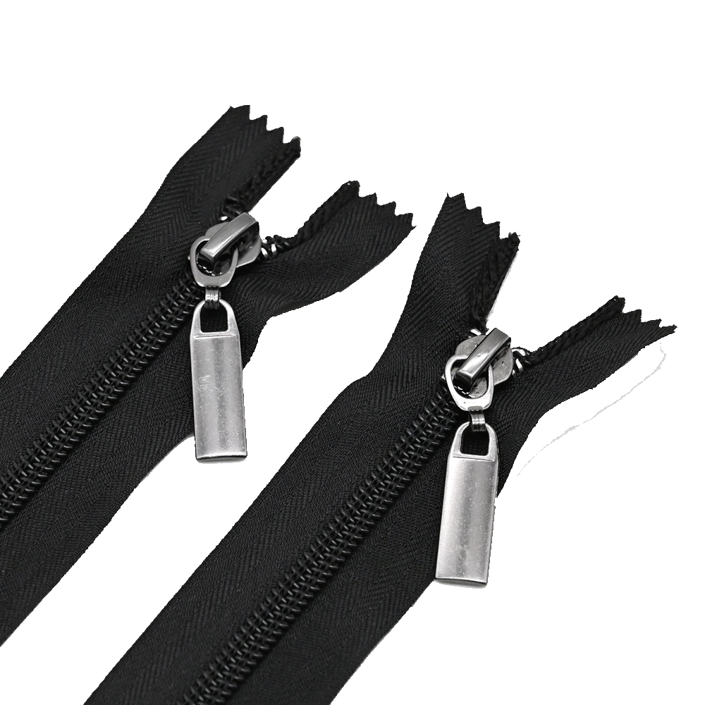 Metal Slider Nylon Zipper