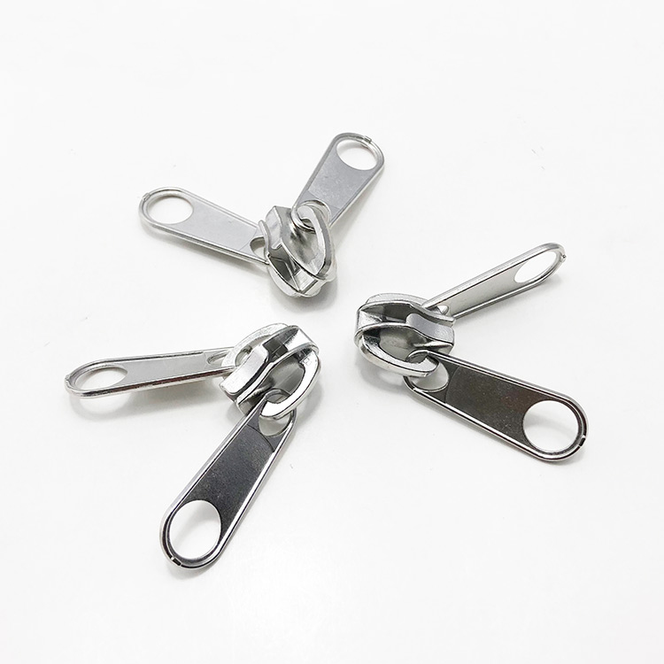 Double Pull Zipper Slider Metal GRS Qualified Manufacturer Bing