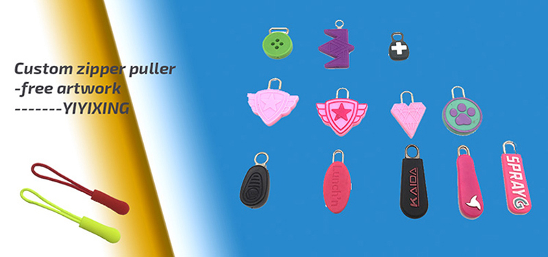 Rubber Zipper Pulls Supplies