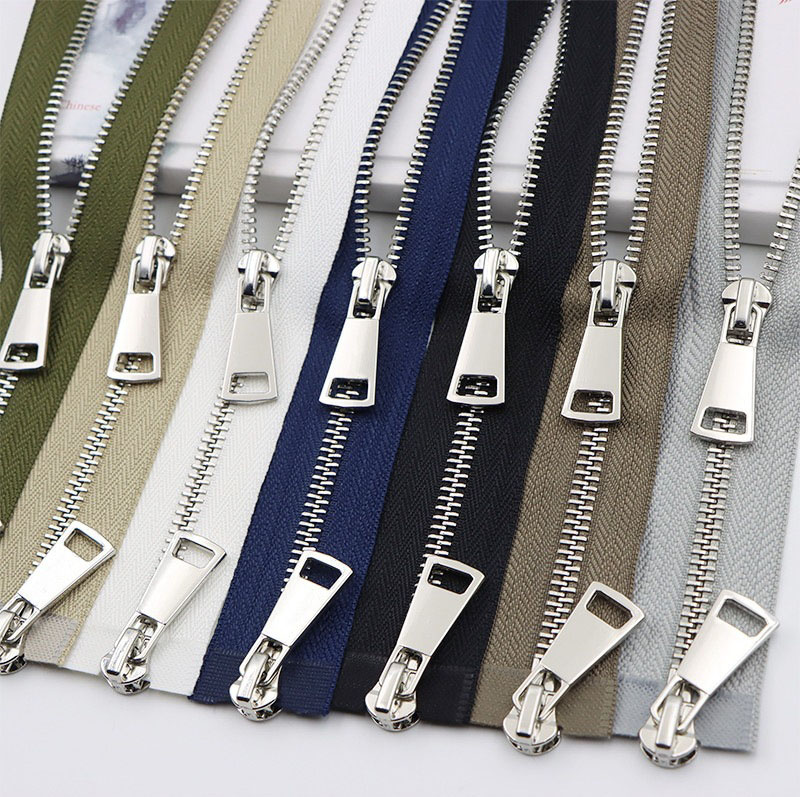 High Quality Double Slider Zipper Metal Prices